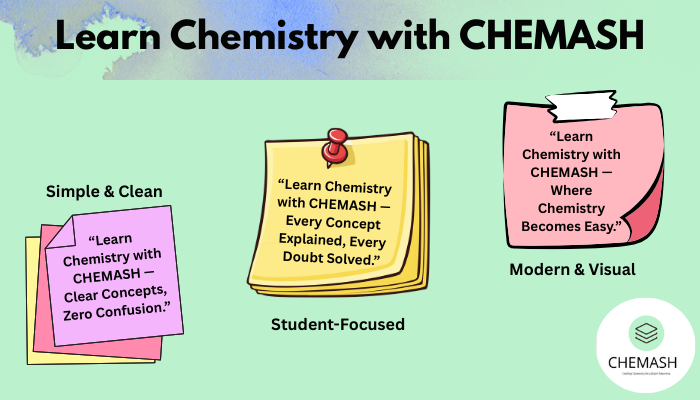 Learn Chemistry with CHEMASH
